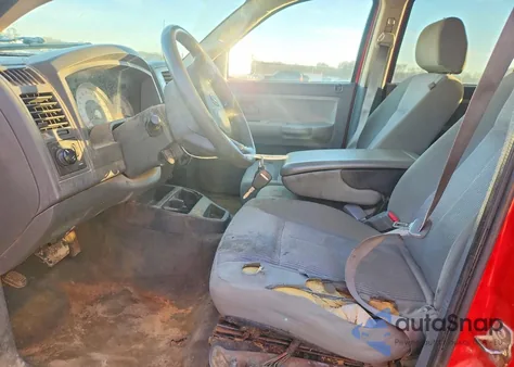 2007 Dodge Dakota Quad Slt z USA, uszkodzony, nr VIN 1D7HW48N67S144746